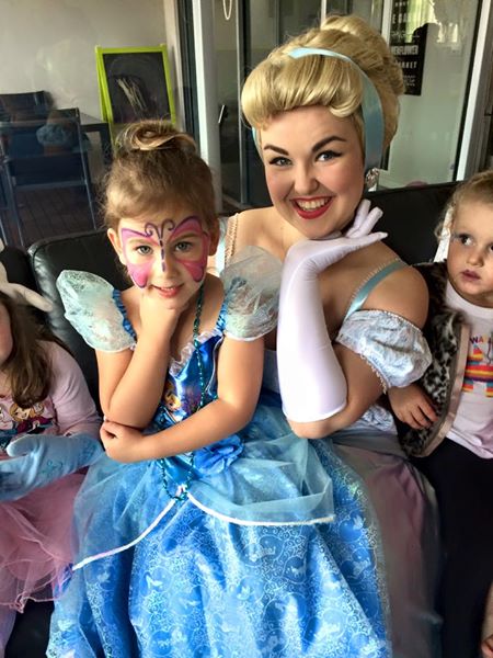 cinderella kids party entertainer melbourne