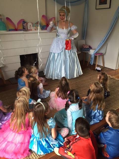 cinderella for kids birthday part