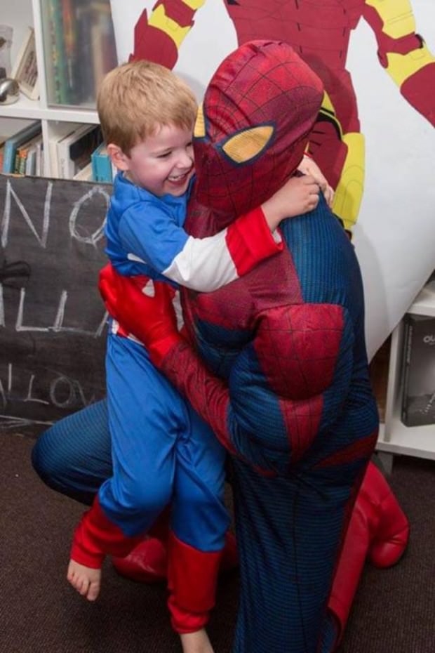 Spiderman Birthday Party Character Melbourne