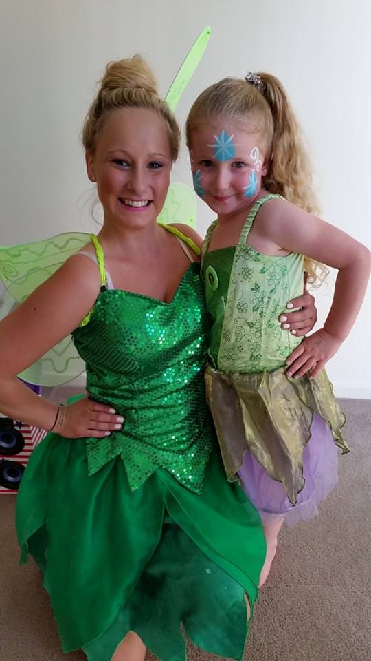 fairy tinkerbell party entertainer melbourn