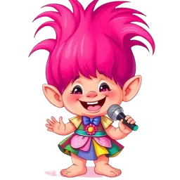 Poppy Troll kids party entertainer Melbourne
