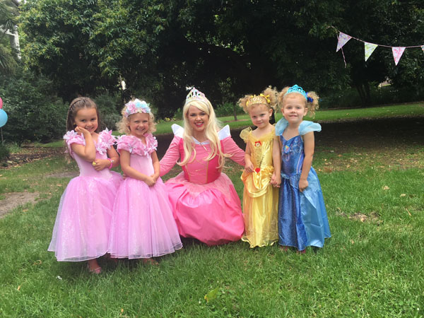 Princess Aurora childrens entertainer for parties 