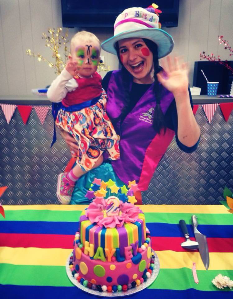 clown for toddler parties melbourne 