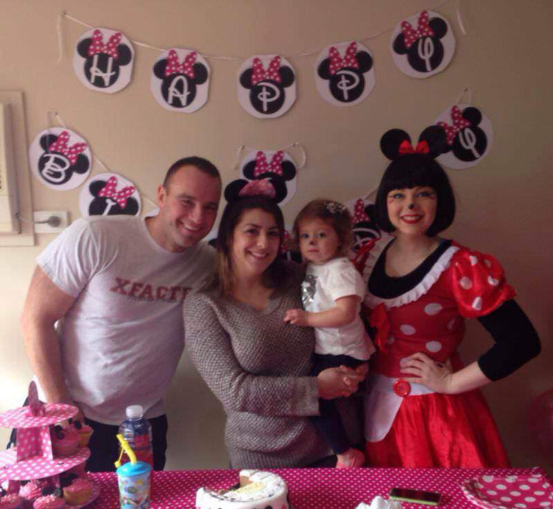 minnie mouse for childs birthday party melbourne