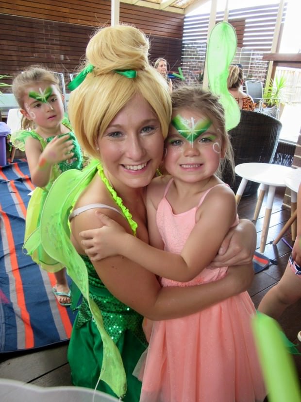 Fairy Tinkerbell kids party character hire