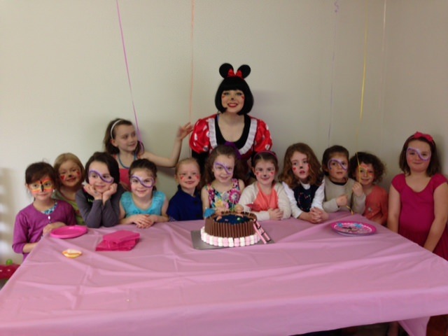 minnie mouse kids party character hire melbourne