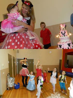 minnie mouse entertainer for kids parties melbourne
