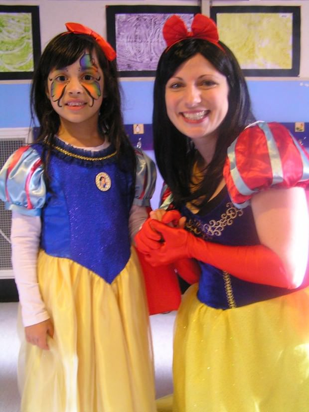 snow white kids party character