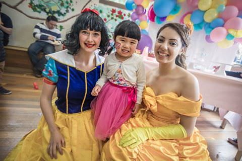 kids princess parties dreamscape