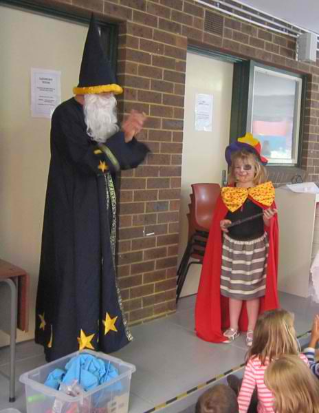 wizard kids party entertainer melbourne