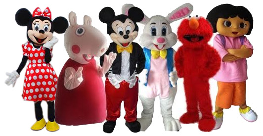 kids macot party character