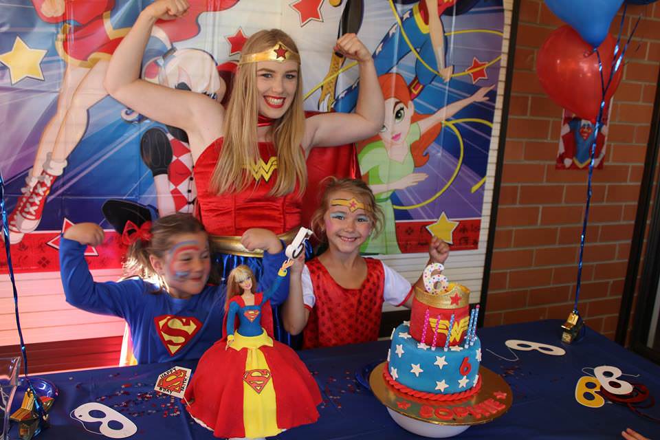 wonder woman kids party character