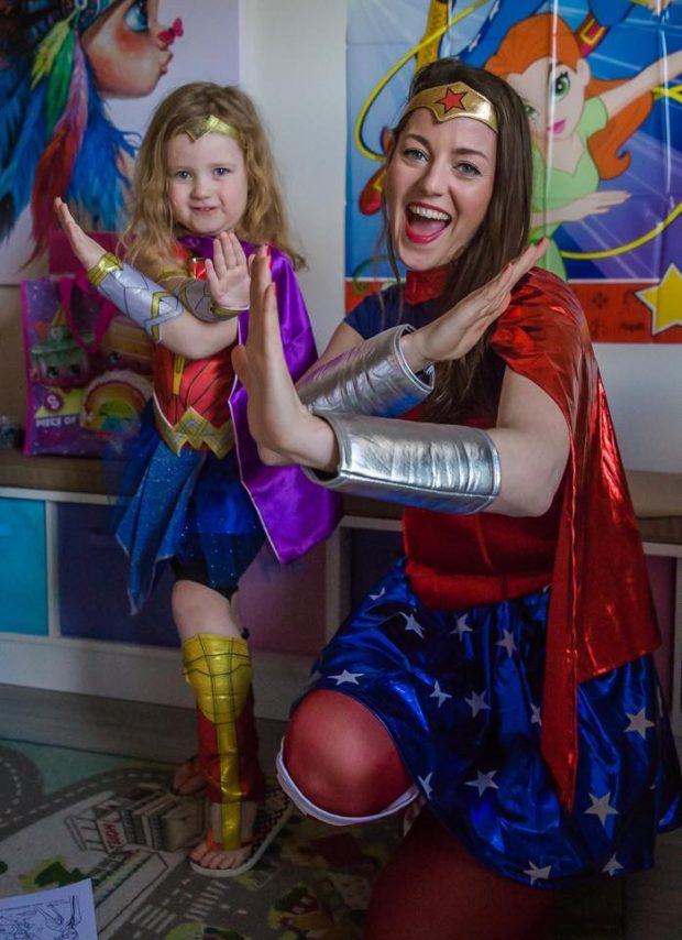 Wonder Woman kids entertainer melbourne