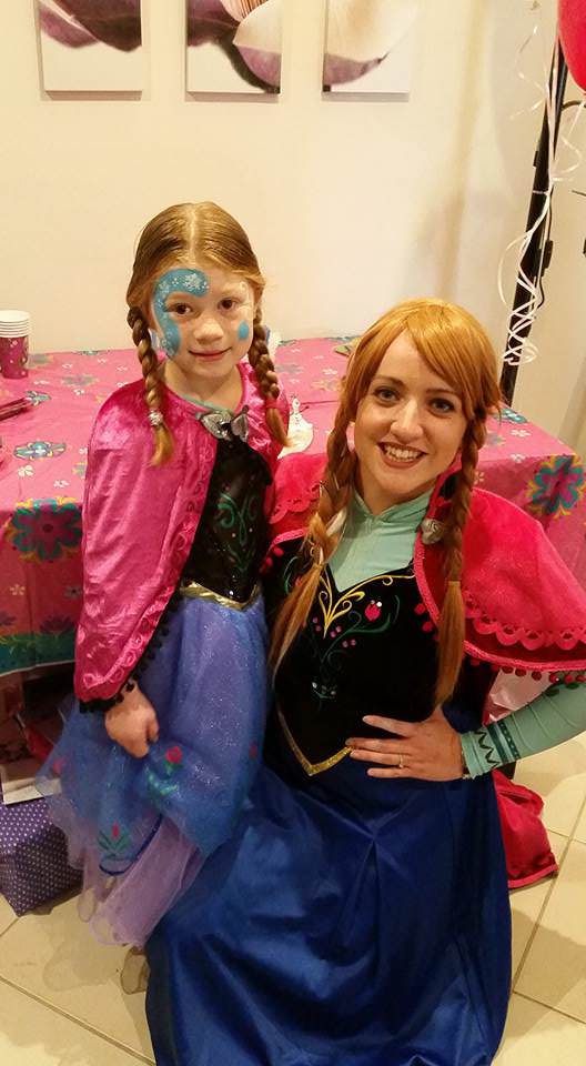 princess anna kids party entertainment melbourne