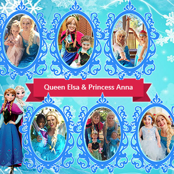 Kids Frozen Party Entertainers Melbourne Queen Elsa Anna 