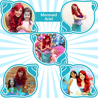 Mermaid Ariel kids party entertainer Dreamscape Mermaid Ariel Kids Party Entertainer Dreamscape
